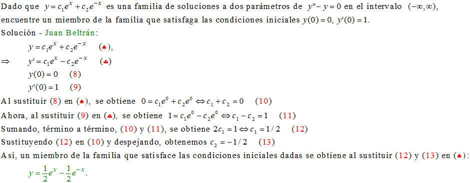 Introducción A Las Ecuaciones Diferenciales Lineales De Segundo Orden